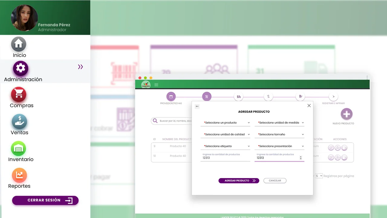Lander CRM Platform cover